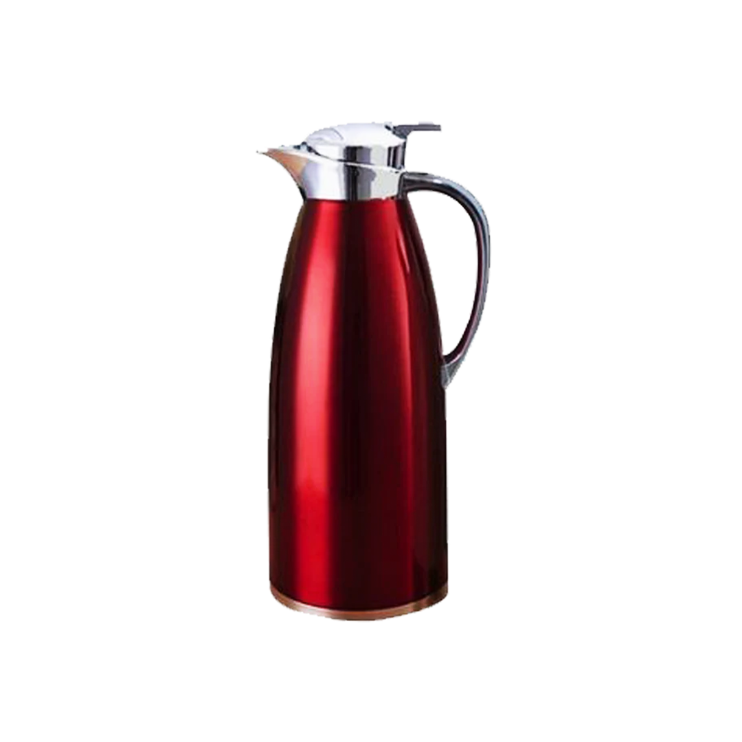 Flask Vacuum 1.9L Metalic Colours W/Pouch