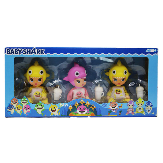 Toys Baby Shark Dolls 3Doll/3Cups