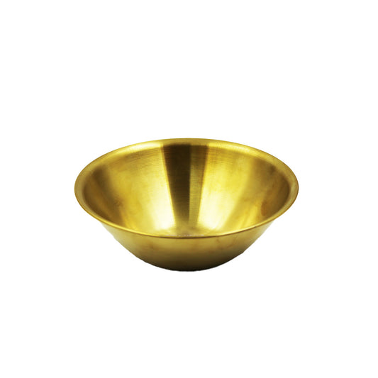 Mixing Bowl 13X5Cm Stainless Steel  Gold