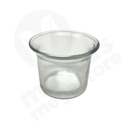 Candle Holder 4.5X6Cm Clear