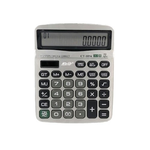 Calculator 12 Digit Ct1056 Kajib