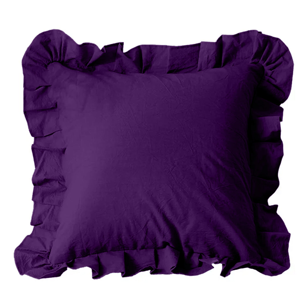 Pillow Case Grape Continental Frill Richmo