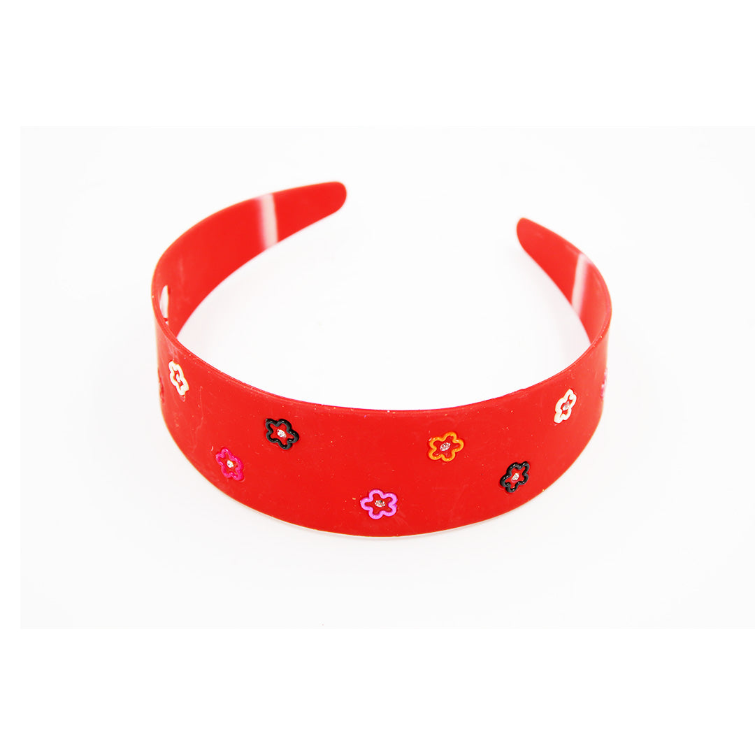 Alice Band Studs Broad Plastic