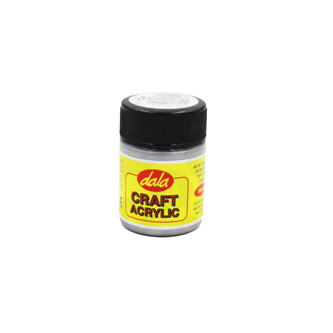 Paint 50Ml Silver Craft Acrylic