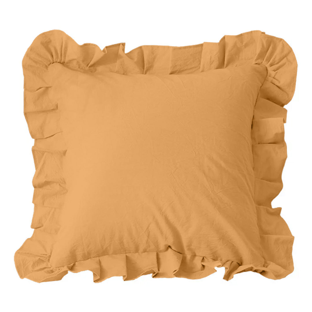 Pillow Case Continental Frill Rust Richmo