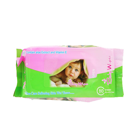 Baby Wipes 80Pcs Assorted
