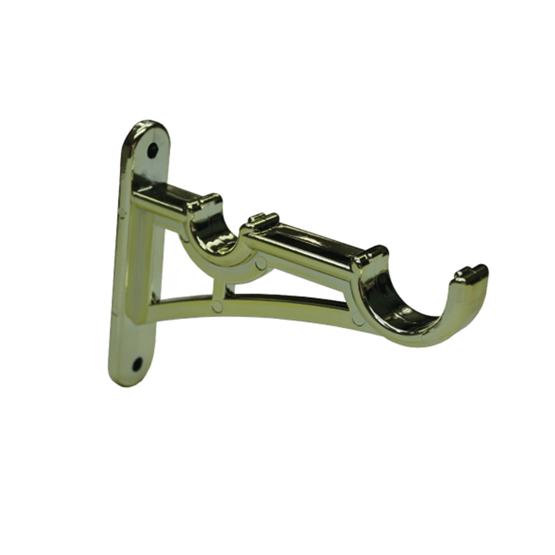 Bracket 25/16Mm 2Pc Omega Pvc  Brass