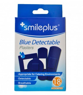 Smileplus Bandage 18Pc Blue