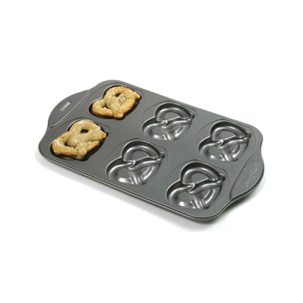 Bakeware 6Cup 29X26Cm Pretzel