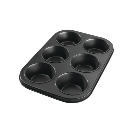 Muffin Pan Non Stick 6Cup 26X18Cm