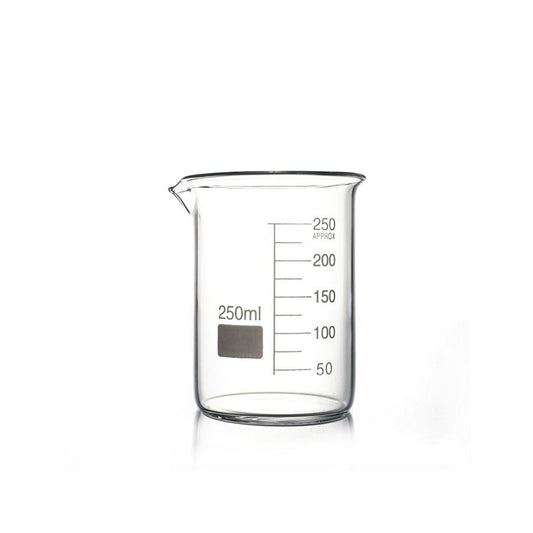 Glass Beaker With Spout 250Ml