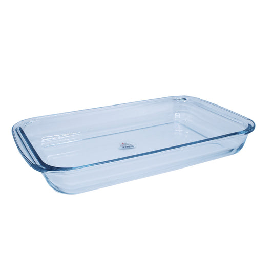 Baking Tray 3L Glass Borosilicate Red Cherry