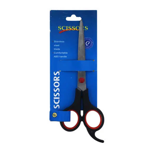 Scissors 17Cm Rubber Handle