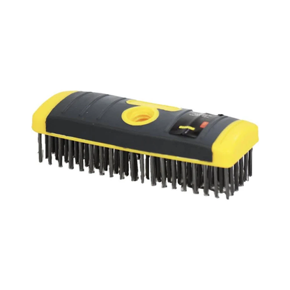 Wire Brush 18X6Cm Block Type Plastic Pro Euro Diy