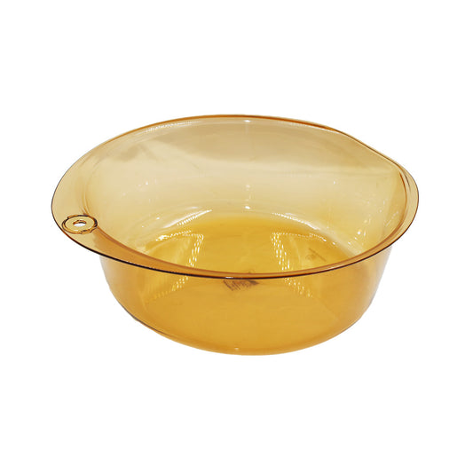 Basin 32X11Cm Round Tinted Plastic