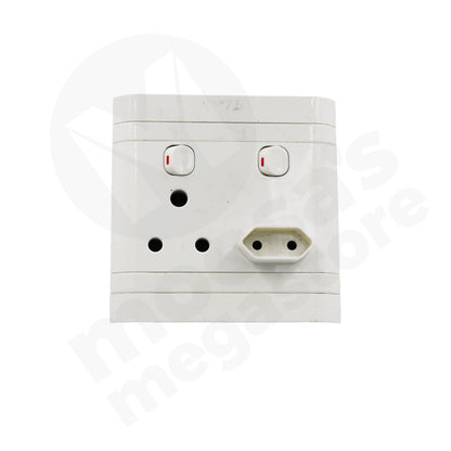 Socket Double 4X4 Eureka/Safy