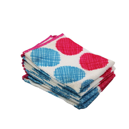 Microfibre Cloth 5Pc 30X30Cm  Assorted