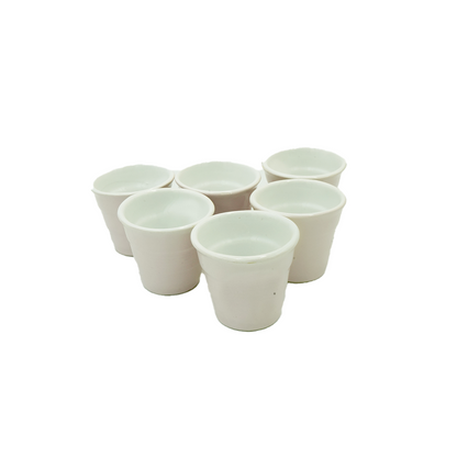 Coffee Cup 6Pc 5.5X6.5Cm Pvc Pack