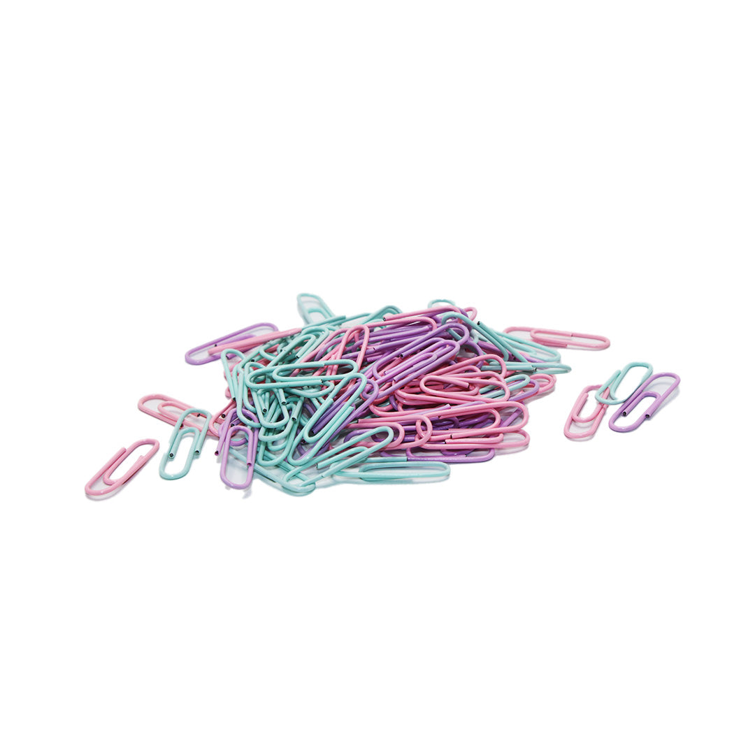 Paper Clip In Jar 5.2X5.7Cm Assorted