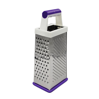 Grater 4Sided 17X9Cm Plastic  Handle/Base