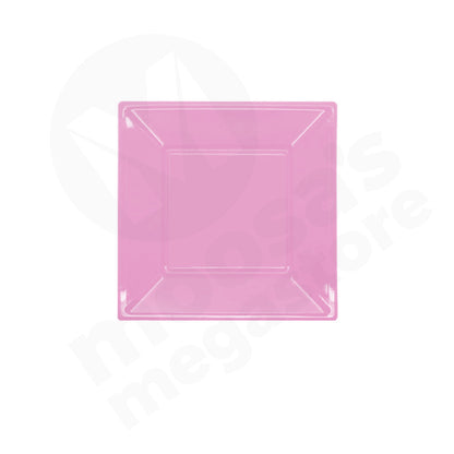 Plate 10Pc 18Cm Square  Plastic