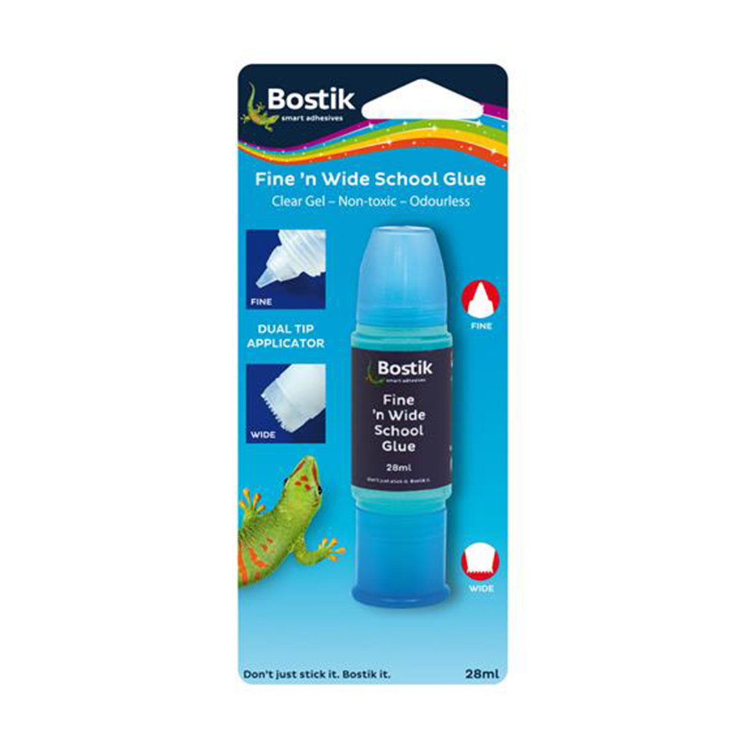 Bostik Glue 28Ml Clear Fine & Wide