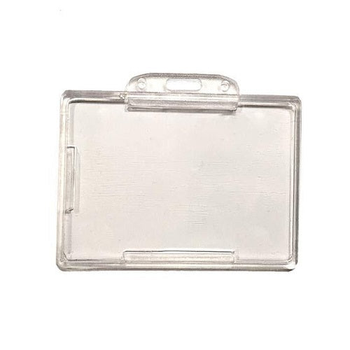 License Holder Hard Plastic Clear