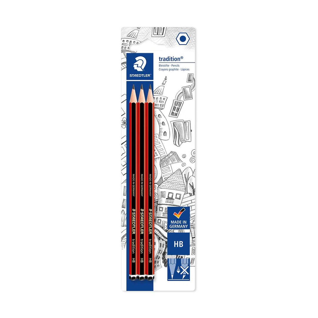 Staedtler Pencil 3Pk Carded