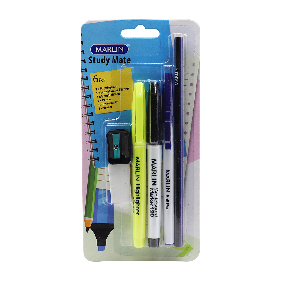 Studymate Math Kit Marlin Study Mate Kit 6Pc – MoosasMegaStore