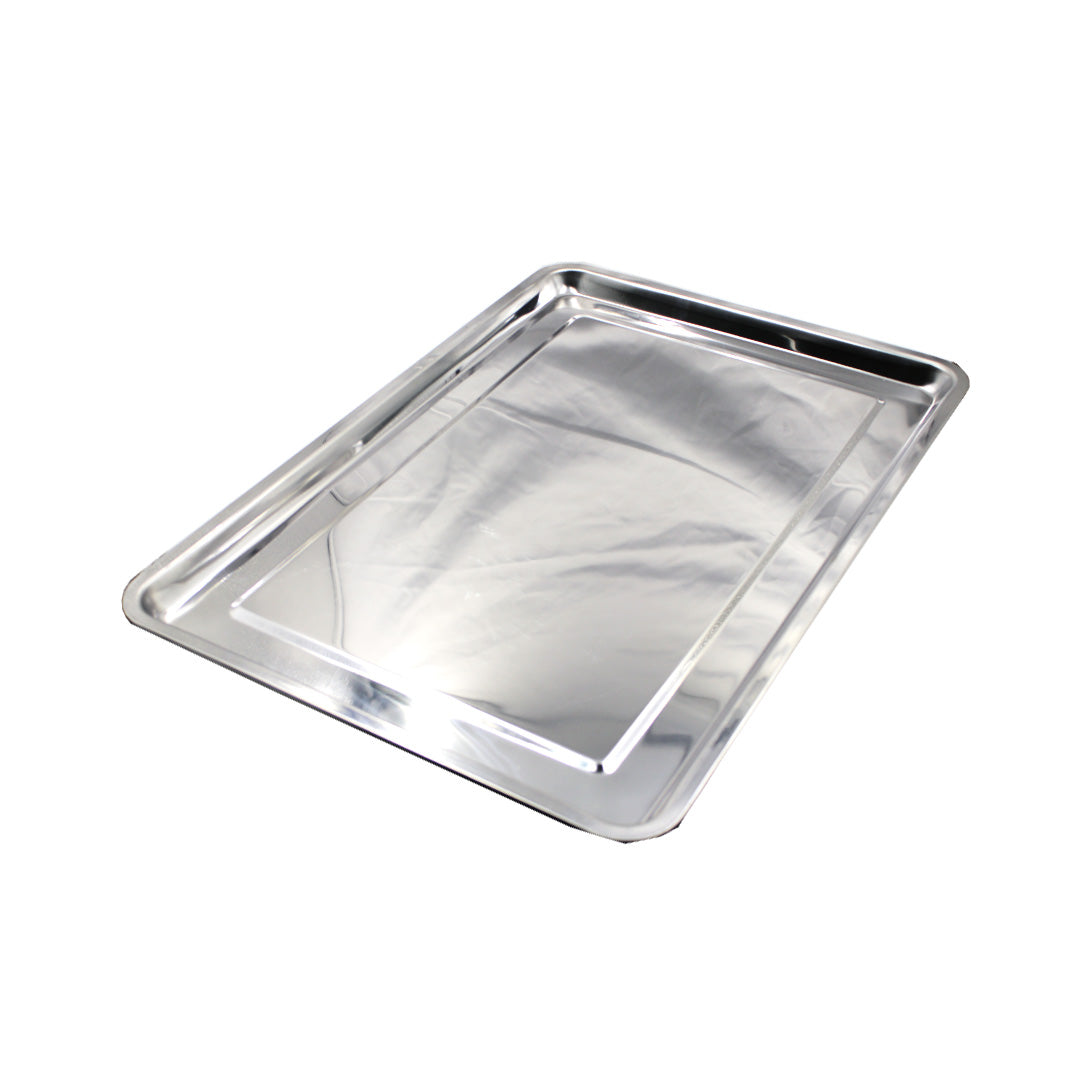 Tray Econo 60X40X2Cm Stainless Steel