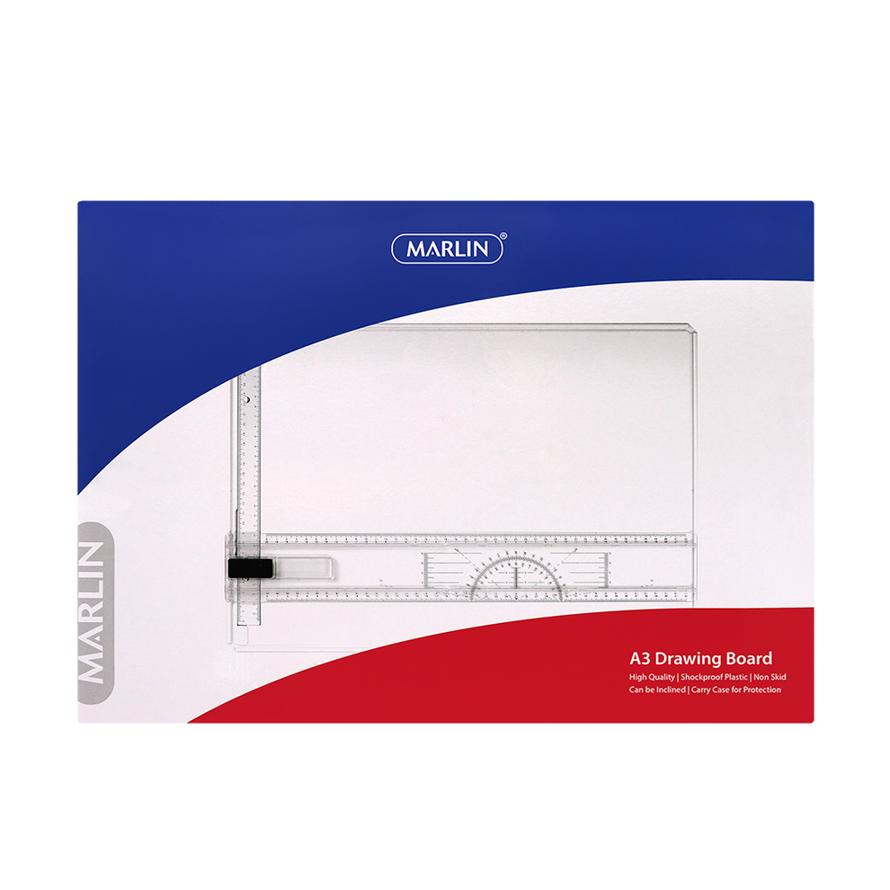 Marlin Drawing Board A3 Plastic – MoosasMegaStore