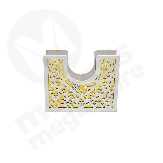 Serviette Holder 18X15Cm Wooden Laser Cut Design