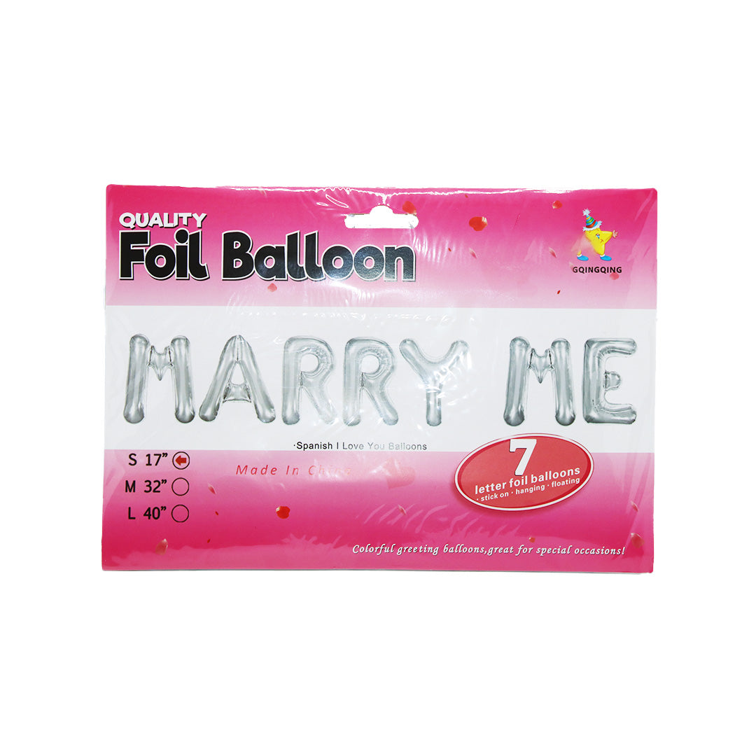 Baloon Foil 17" Marry Me