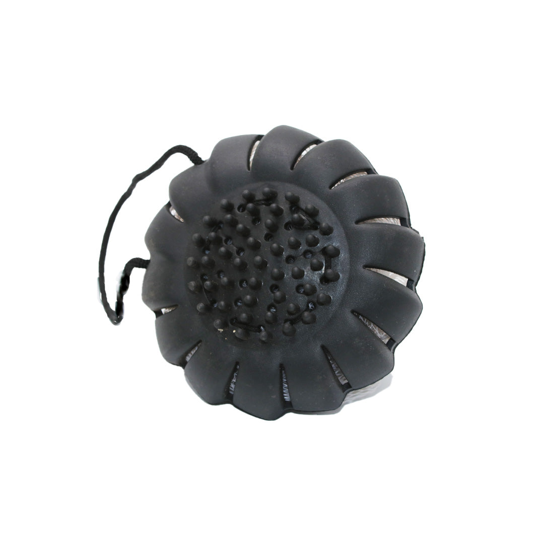 Bath Sponge With Rubber Scrubber