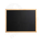 Black Board 30X40Cm Wooden Frame