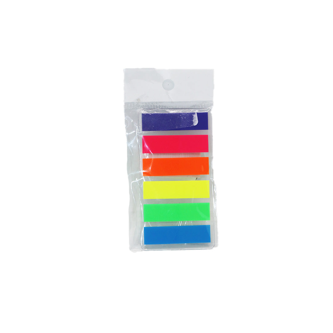 Sticky Note 6 Padsx20Sheets 12X4.5Cm Assorted