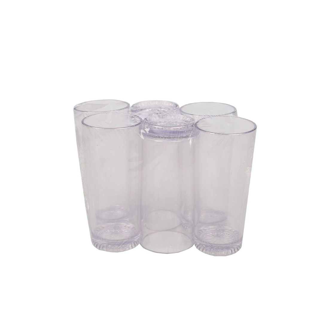 Tumbler 6Pc Hiball C2 Acrylic