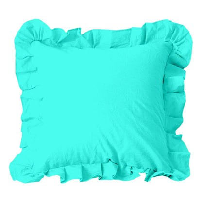 Pillow Case Duck Egg Continental  Frill Richmo