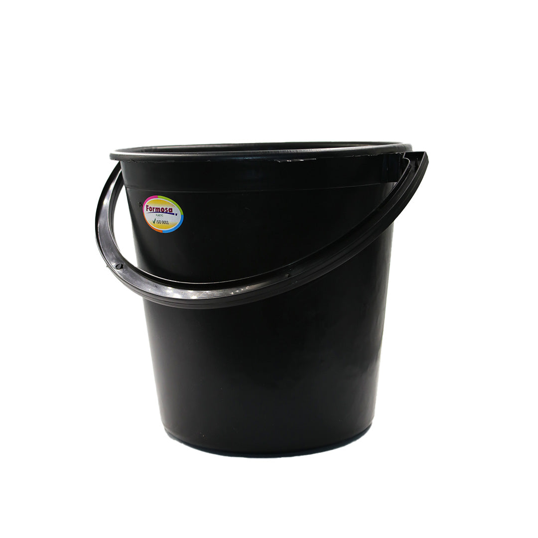 Formosa Bucket 9L No Lid Black 8025B