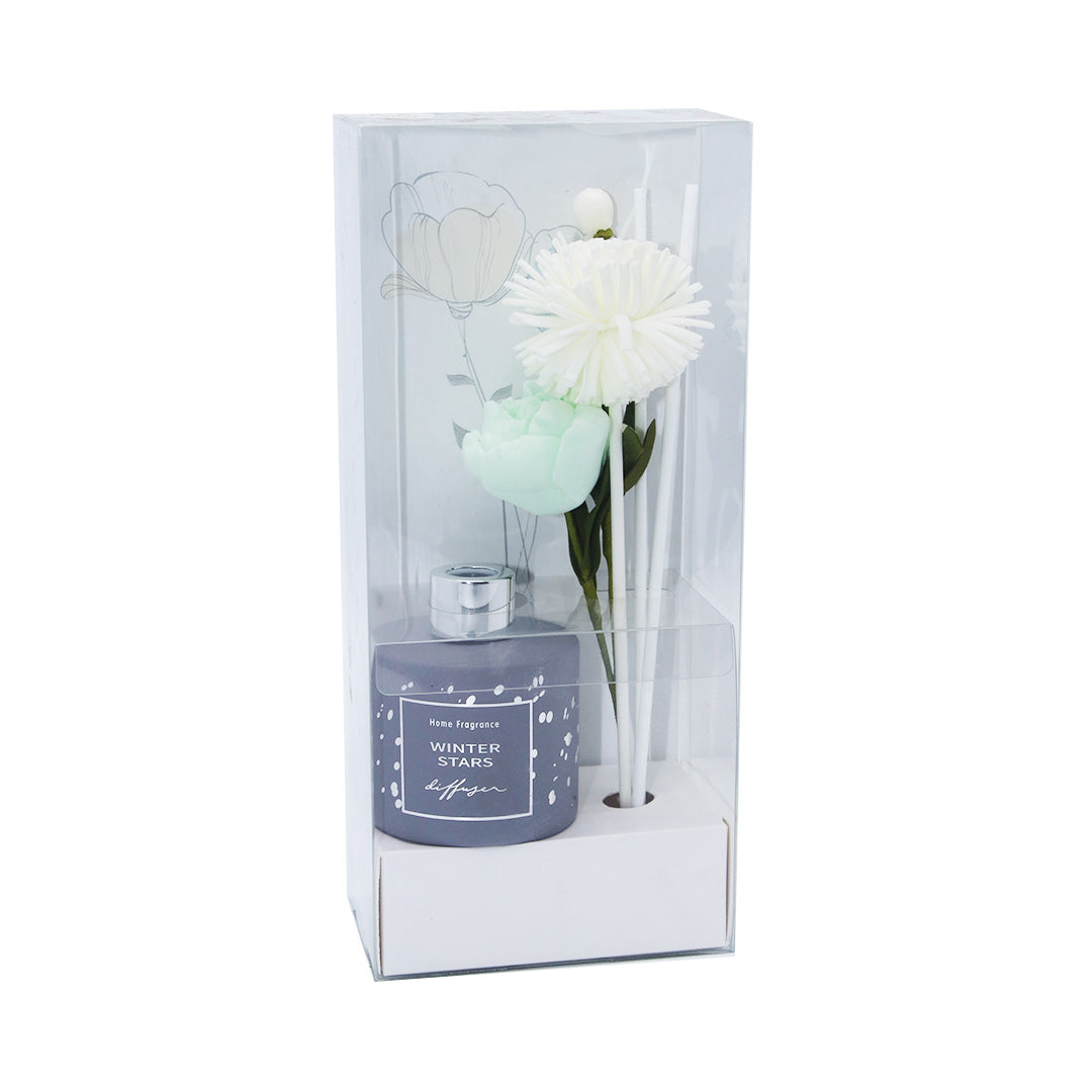 Diffuser Glass Bottle 30Ml 3 Sticks Aroma