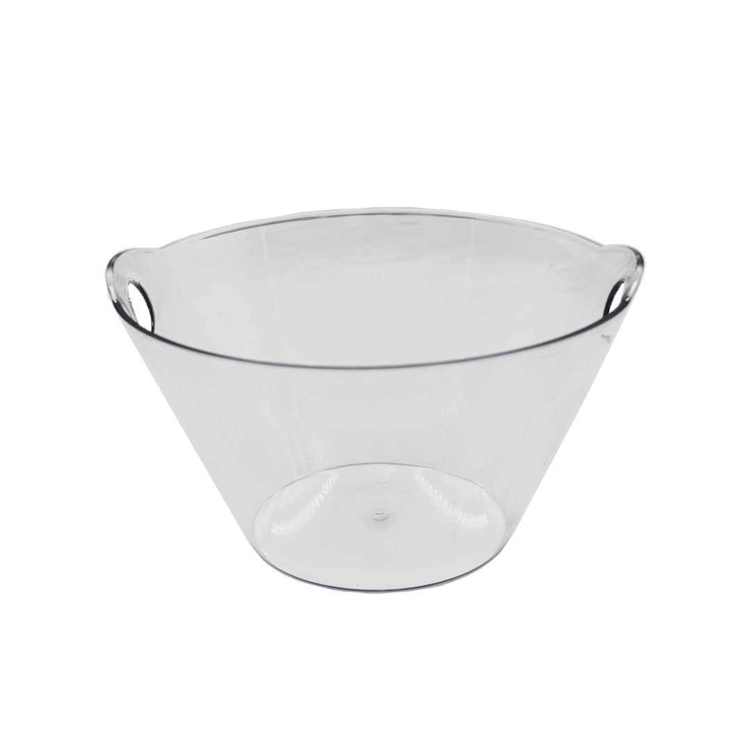 Salad Bowl 21X11Cm Round Clear Plastic