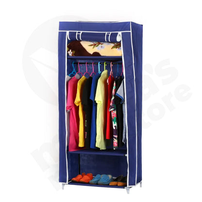 Furn Wardrobe Portable 75X45X165Cm