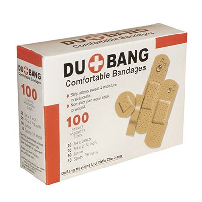 Bandage 100Pc Assorted  Aid+Plus Pvc