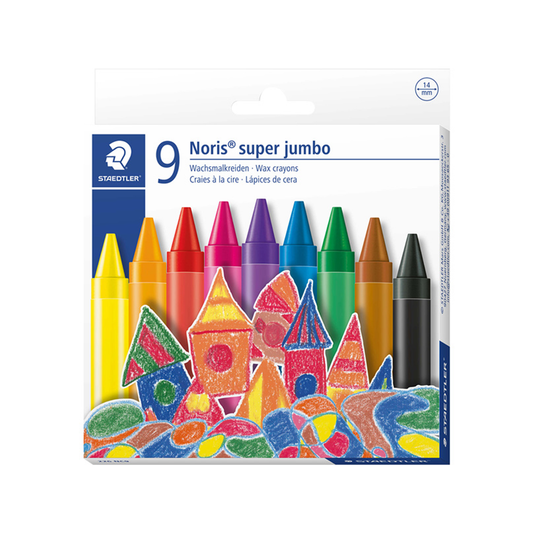 Staedtler Crayons 9Pc Super Jumbo