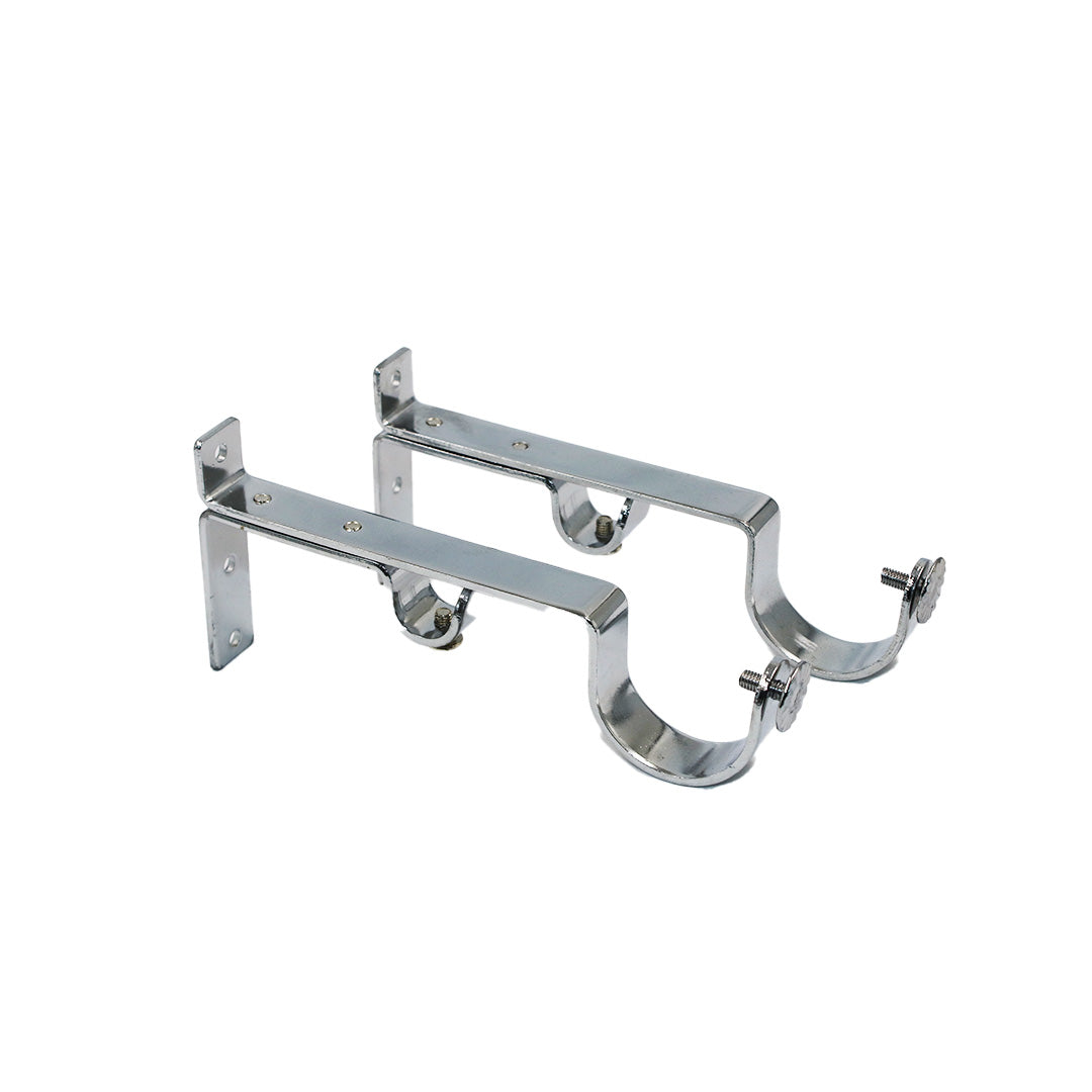 Bracket 2Pc 38/16Mm  Econo Metal Chrome