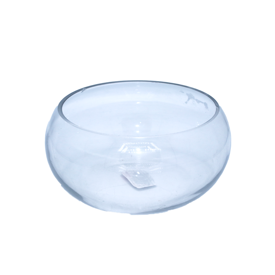 Vase Glass Bubble 16X7Cm