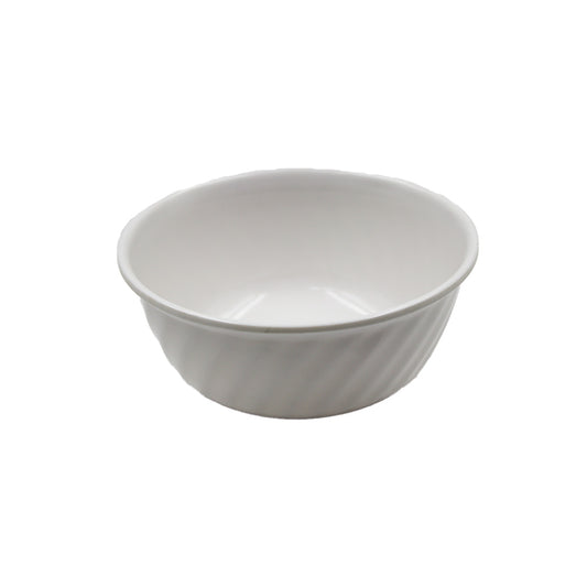 Mm  Bowl 12.5X5Cm White Swirl