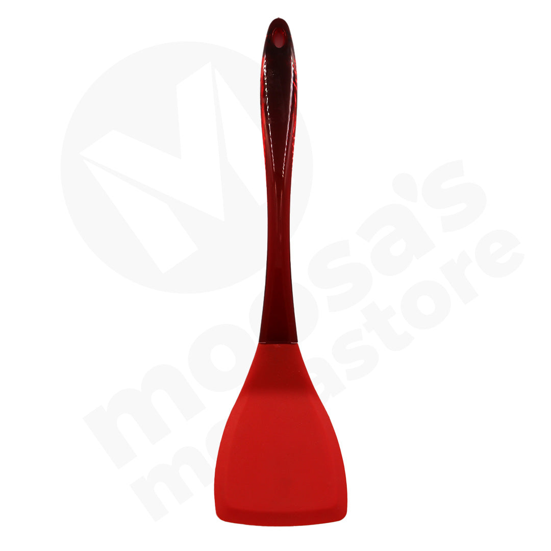 Turner 33Cm Silicone With Plastic Handle Trans