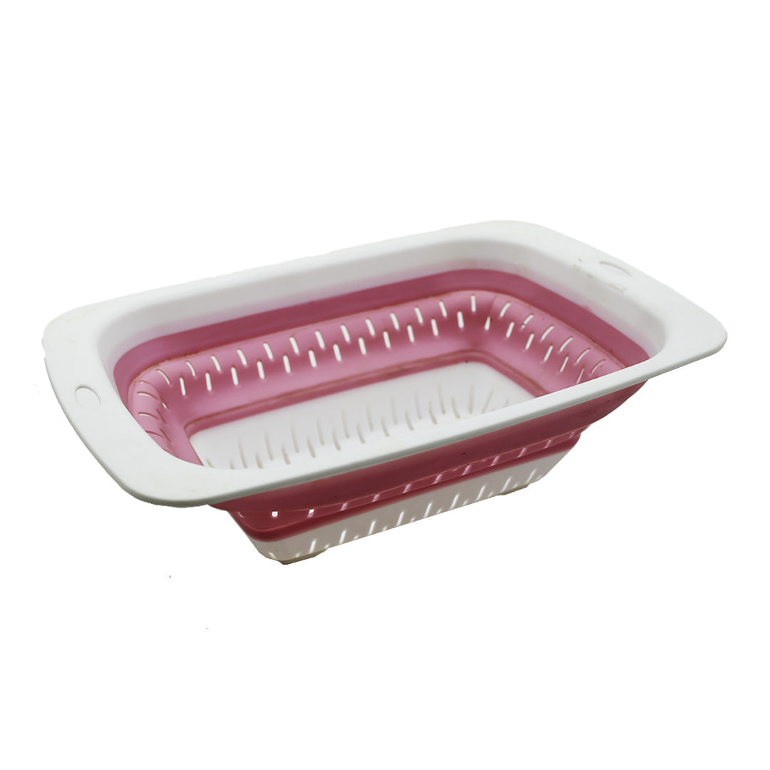 Colander 28X19Cm Rectangl Plastic/Silicone Folding