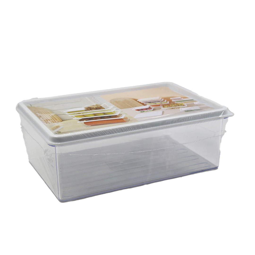 Storage Container 20X13.5X7Cm Clear Plastic